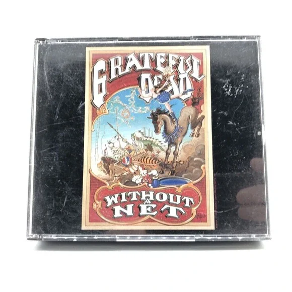 Grateful Dead Without A Net 2 CD Double Album Arista ACD2-8634-1 7822186342